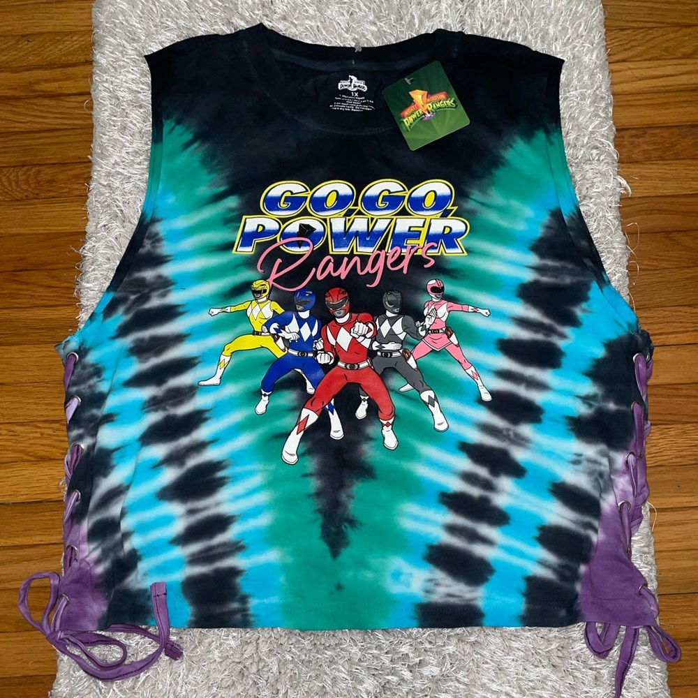 Power Rangers Tie Dye Tee